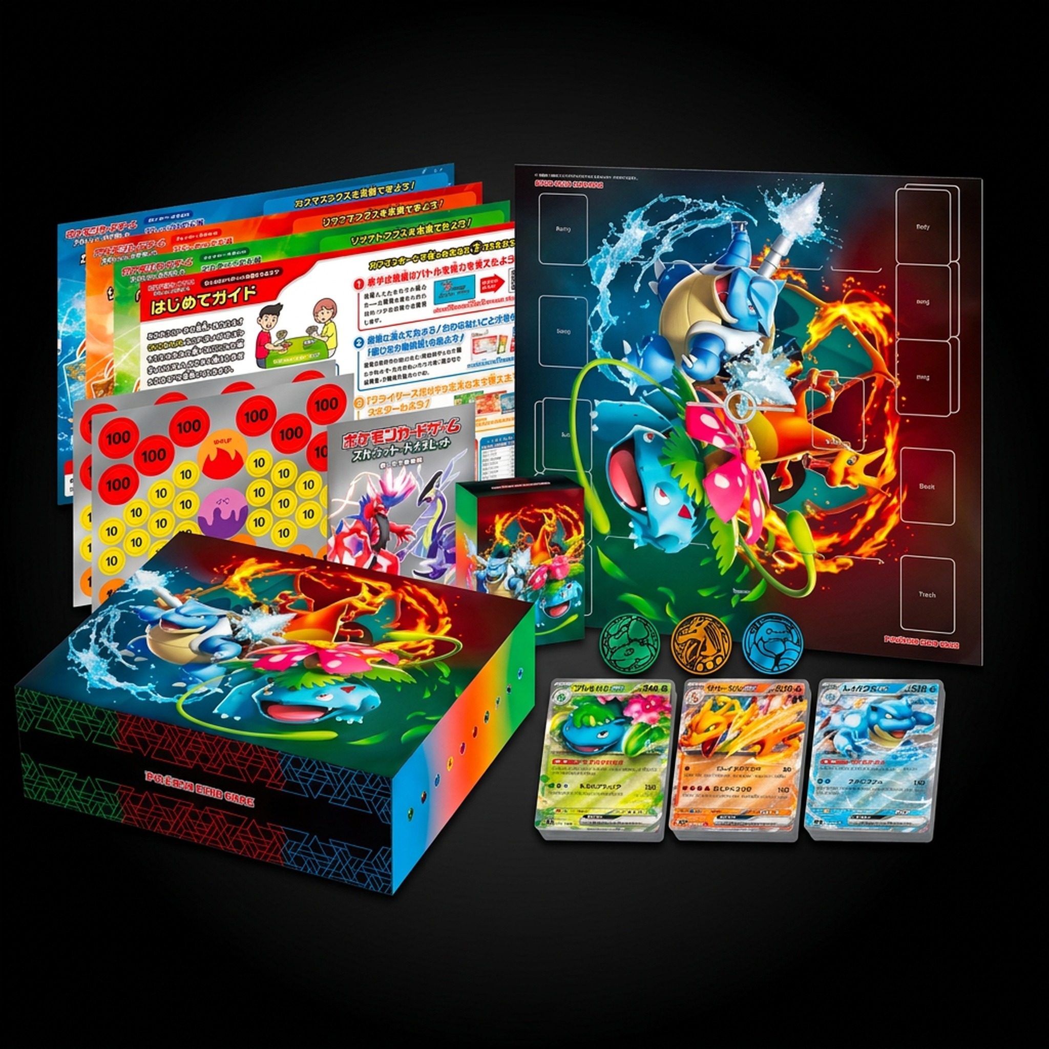 Pokémon Card Gym Scarlet & Violet Battle Set sealed Japanese Pokémon product photographed by NMR