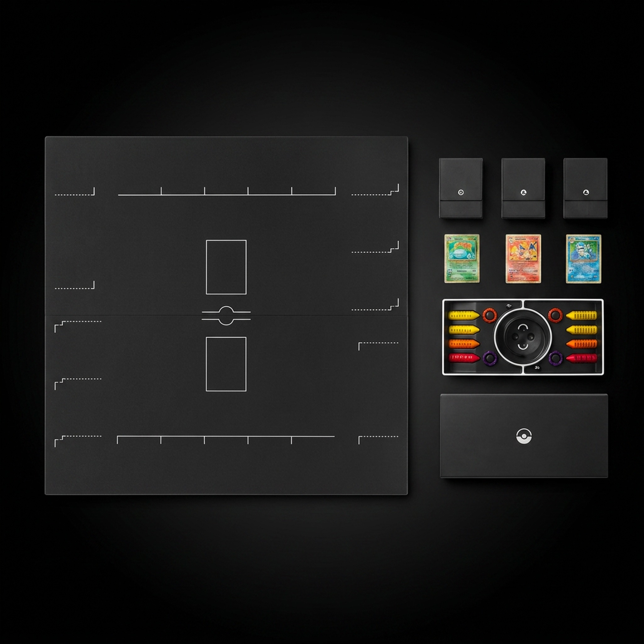 Pokémon Card Game Premium Matte Black Battle Set sealed Japanese Pokémon product photographed by NMR