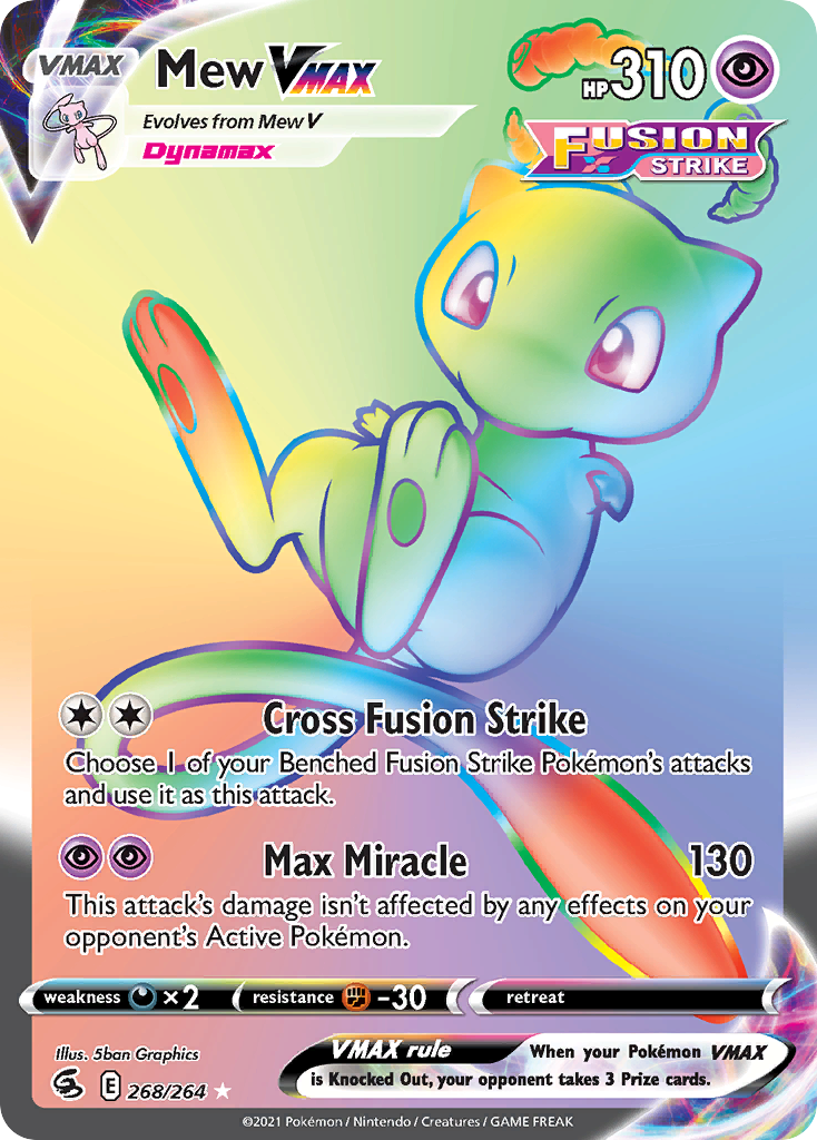 Mew VMAX Alt Art — seller photo