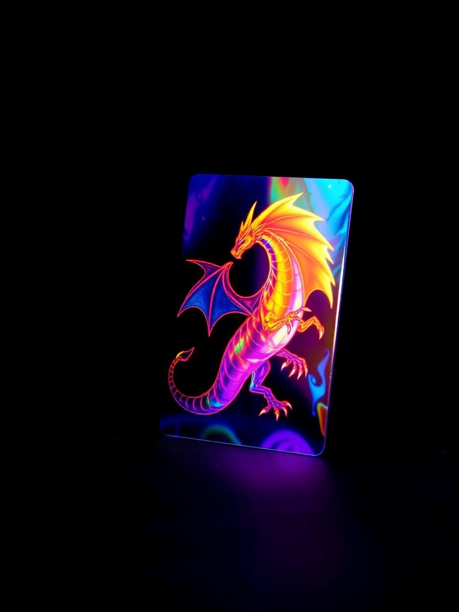 Raw Pokémon card photographed in the NMR studio